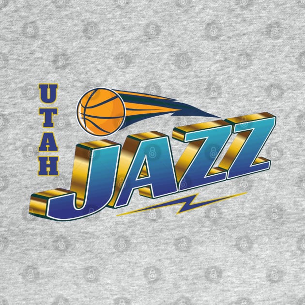 Utah Jazz Basketball Team by antarte